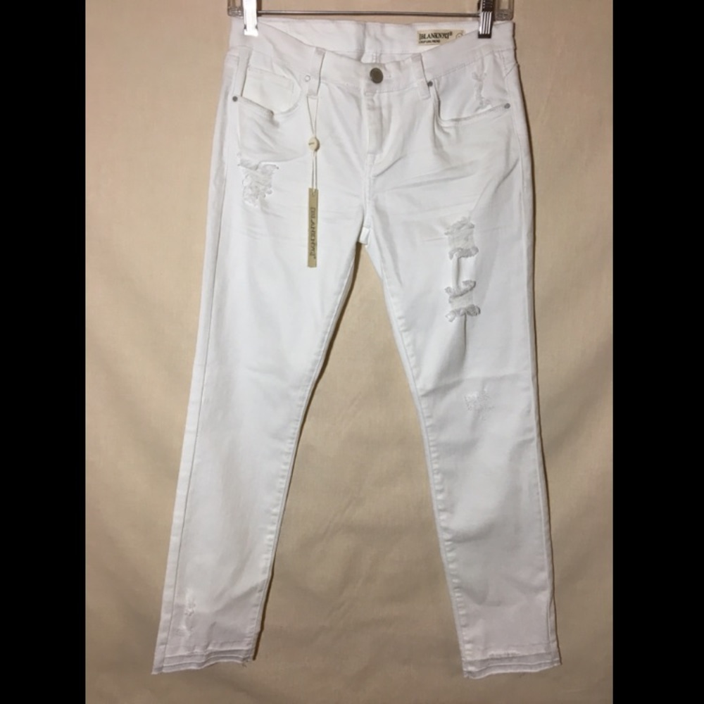 Blank NYC Crop Girlfriend Jeans